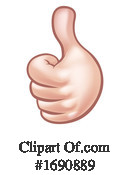 Thumb Up Clipart #1690889 by AtStockIllustration