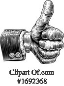 Thumb Up Clipart #1692368 by AtStockIllustration