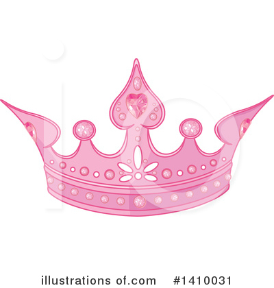 Royalty-Free (RF) Tiara Clipart Illustration by Pushkin - Stock Sample #1410031