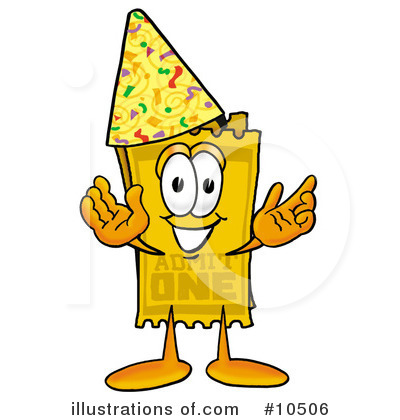 Birthday Clipart #10506 by Mascot Junction