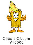 Ticket Clipart #10506 by Mascot Junction