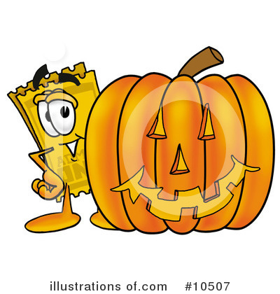 Royalty-Free (RF) Ticket Clipart Illustration by Mascot Junction - Stock Sample #10507