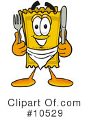 Ticket Clipart #10529 by Mascot Junction