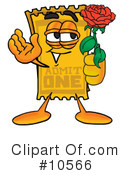 Ticket Clipart #10566 by Mascot Junction