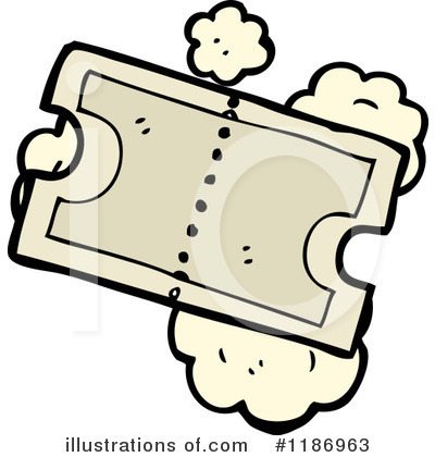 Royalty-Free (RF) Ticket Clipart Illustration by lineartestpilot - Stock Sample #1186963