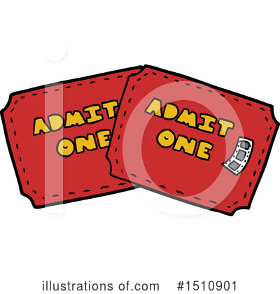 Royalty-Free (RF) Ticket Clipart Illustration by lineartestpilot - Stock Sample #1510901