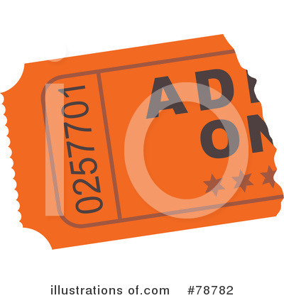 Royalty-Free (RF) Ticket Clipart Illustration by Prawny - Stock Sample #78782