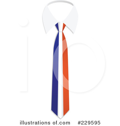 Royalty-Free (RF) Tie Clipart Illustration by Qiun - Stock Sample #229595