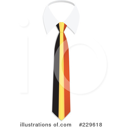 Royalty-Free (RF) Tie Clipart Illustration by Qiun - Stock Sample #229618
