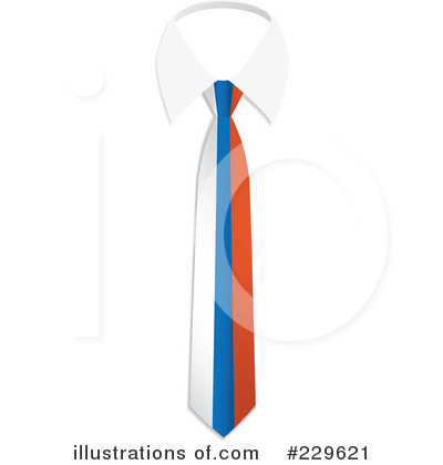 Royalty-Free (RF) Tie Clipart Illustration by Qiun - Stock Sample #229621