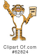 Tiger Character Clipart #62824 by Mascot Junction