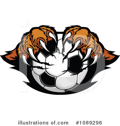 Royalty-Free (RF) Tiger Clipart Illustration by Chromaco - Stock Sample #1089296