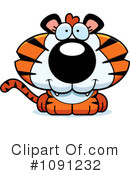 Tiger Clipart #1091232 by Cory Thoman