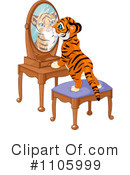 Tiger Clipart #1105999 by Pushkin
