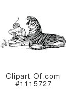 Tiger Clipart #1115727 by Prawny Vintage