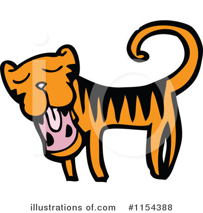 Big Cat Clipart #1154388 by lineartestpilot