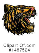 Tiger Clipart #1487524 by patrimonio