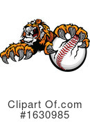 Tiger Clipart #1630985 by Chromaco