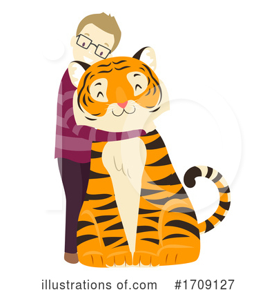 Royalty-Free (RF) Tiger Clipart Illustration by BNP Design Studio - Stock Sample #1709127