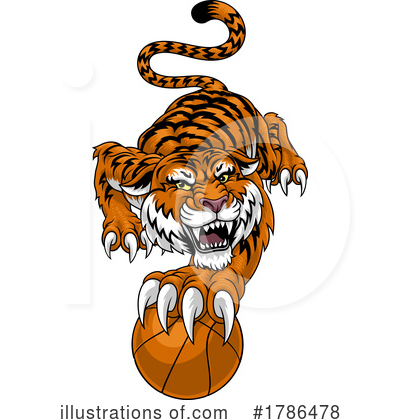 Tiger Clipart #1786478 by AtStockIllustration