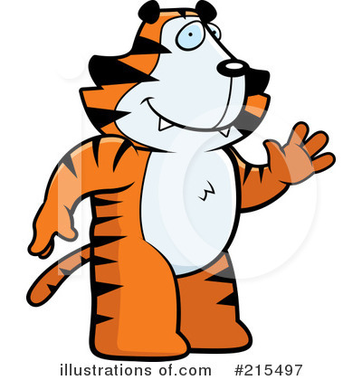 Tiger Clipart #215497 by Cory Thoman