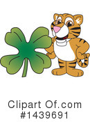 Tiger Cub Mascot Clipart #1439691 by Mascot Junction