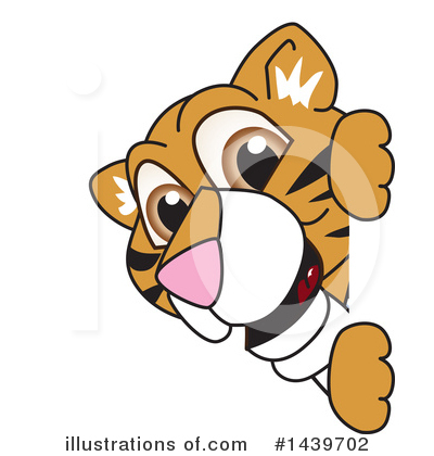 Royalty-Free (RF) Tiger Cub Mascot Clipart Illustration by Mascot Junction - Stock Sample #1439702