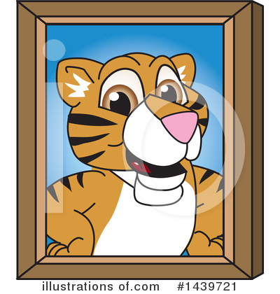 Tiger Character Clipart #1439721 by Mascot Junction
