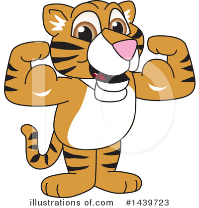 Tiger Character Clipart #1439723 by Mascot Junction