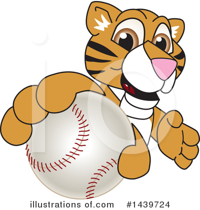 Royalty-Free (RF) Tiger Cub Mascot Clipart Illustration by Mascot Junction - Stock Sample #1439724