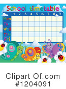 Time Table Clipart #1204091 by visekart