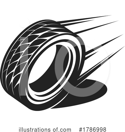 Tires Clipart #1786998 by Vector Tradition SM