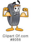 Tire Clipart #8056 by Mascot Junction