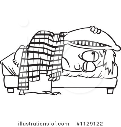 Lazy Clipart #1129122 by toonaday