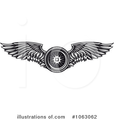 Wings Clipart #1063062 by Vector Tradition SM