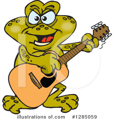 Royalty-Free (RF) Toad Clipart Illustration by Dennis Holmes Designs - Stock Sample #1285059