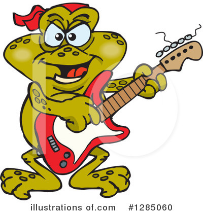 Royalty-Free (RF) Toad Clipart Illustration by Dennis Holmes Designs - Stock Sample #1285060