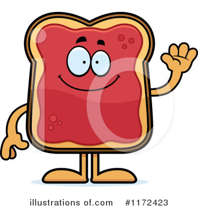 Toast Clipart #1172423 by Cory Thoman