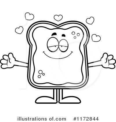 Toast And Jam Clipart #1172844 by Cory Thoman