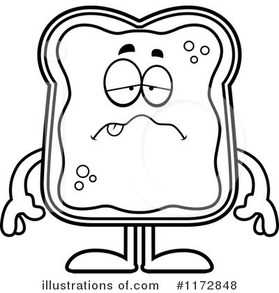 Royalty-Free (RF) Toast Clipart Illustration by Cory Thoman - Stock Sample #1172848