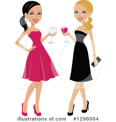 Toasting Clipart #1296004 by Monica