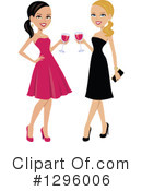 Toasting Clipart #1296006 by Monica