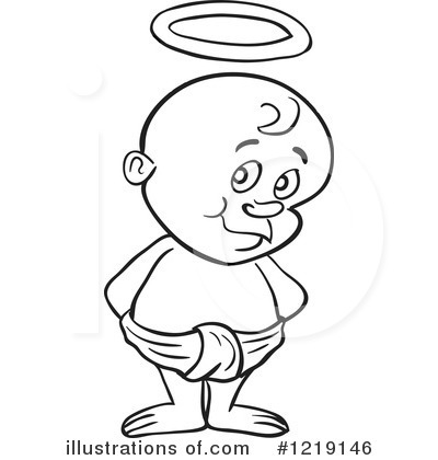 Angel Clipart #1219146 by LaffToon