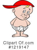 Toddler Clipart #1219147 by LaffToon