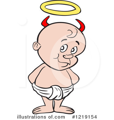 Baby Clipart #1219154 by LaffToon