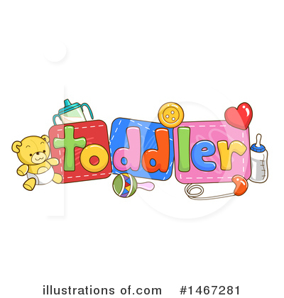 Royalty-Free (RF) Toddler Clipart Illustration by BNP Design Studio - Stock Sample #1467281