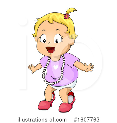 Royalty-Free (RF) Toddler Clipart Illustration by BNP Design Studio - Stock Sample #1607763