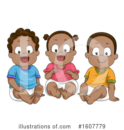 Royalty-Free (RF) Toddler Clipart Illustration by BNP Design Studio - Stock Sample #1607779