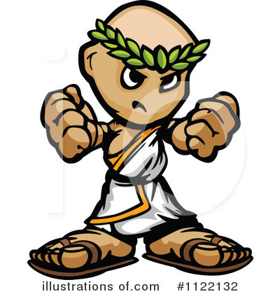 Royalty-Free (RF) Toga Clipart Illustration by Chromaco - Stock Sample #1122132