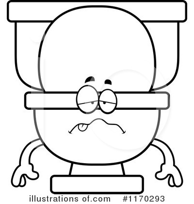 Toilet Clipart #1170293 by Cory Thoman